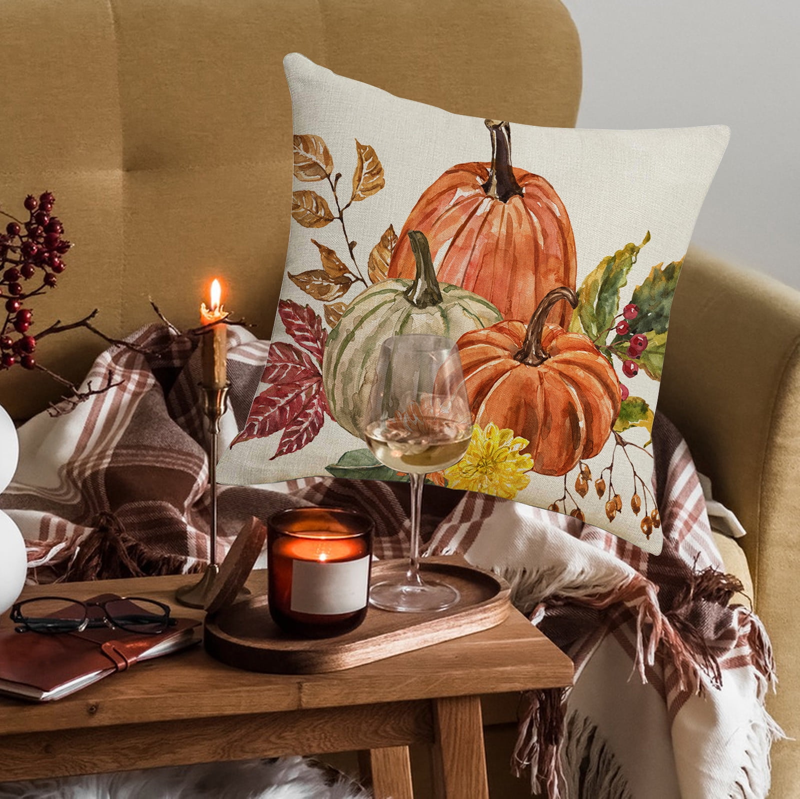 Outdoor pumpkin pillow hotsell