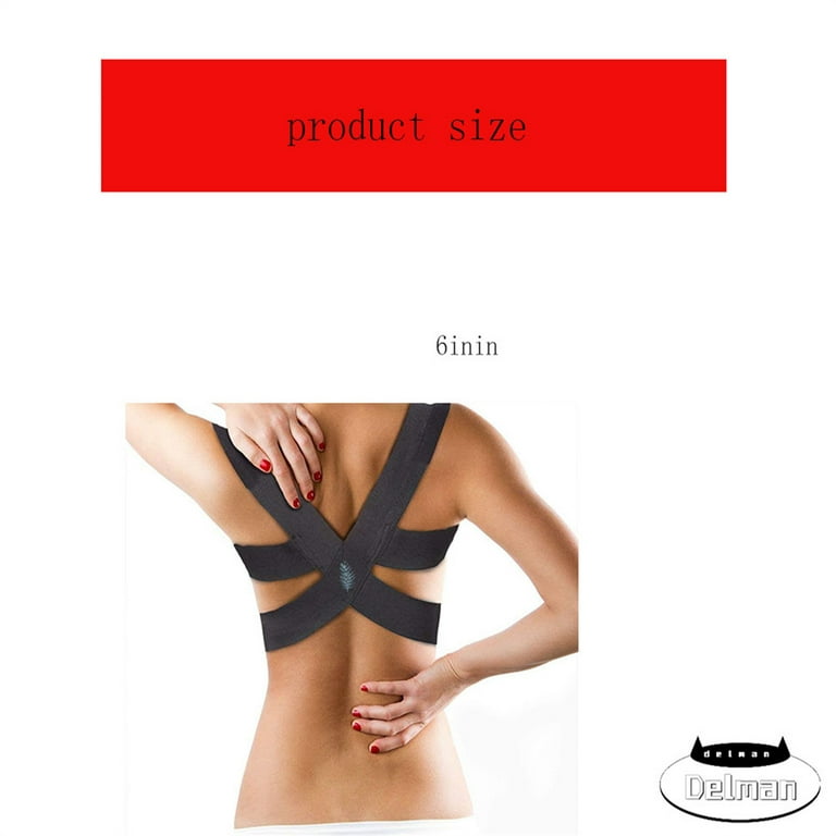 Posture Corrector - Fully Adjustable Breathable Clavicle Chest Back Support  Brace for Improves Posture & Provide Lumbar Support Back Pain Relief 