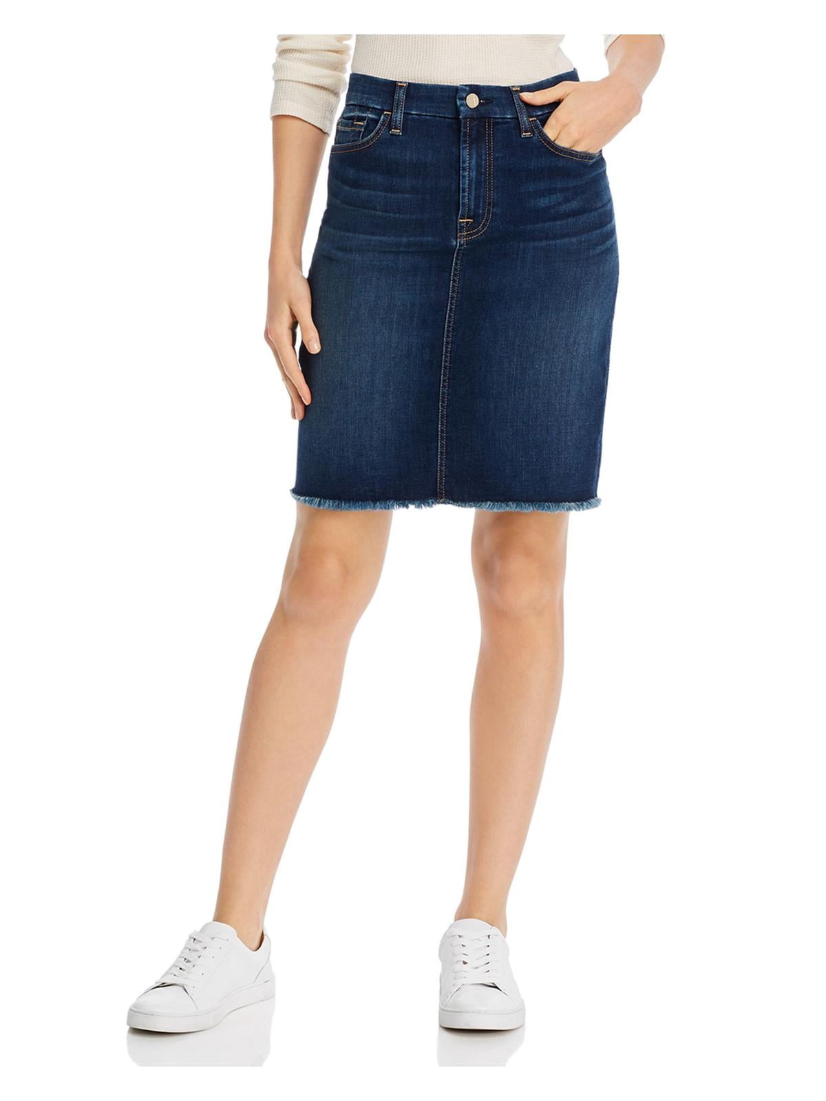 Jen7 by 7 for All Mankind Womens Frayed 