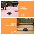 thumbnail image 3 of VERDANVERSE 3Ud Protector Para Punta De Sombrilla Patio Negro Plástico Impermeable Para Uso En Exteriores, 3 of 6