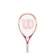 thumbnail image 1 of Raqueta de tenis recreativa Wilson US Open 21 para jóvenes y jóvenes, roja y amarilla, 1 of 5