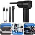 thumbnail image 1 of Compressed Air Duster Cordless Rechargeable Air Cleaner for Electronics Keyboard Car Interior Vent Home, 1 of 7
