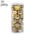 thumbnail image 2 of Farfi 24 unids 3 cm de plástico bolas de navidad bolas adornos caseros colgando ornamentos Farfi 21036428, 2 of 6