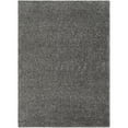 thumbnail image 2 of Livabliss Deluxe Shag Solid Area Rug, Charcoal ,6'7" x 9', 2 of 6