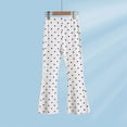 thumbnail image 2 of Gibobby Little Girls Sweatpants Wide Leg Drawstring Baggy Pants Straight Leg Athletic Trousers with Pockets 2T 3T 4T 5T 6T 7T 8T Girls Athletic Pants(18-24 Months,White), 2 of 5