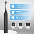thumbnail image 5 of 240 Days Battery Life Rechargeable Electric Toothbrush for Adults,with 2500mAH Large Capacity, 8 Pack Replacement Brushheads,3 Classic Modes,2 Min Smart Timer Battery Toothbrush,White, 5 of 8