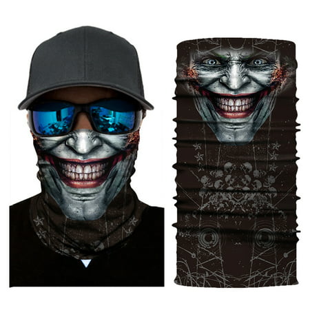 Cool Robot Mask Scarf Joker Headband Balaclavas for Cycling Fishing Ski Motorcycle AC392