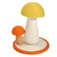 thumbnail image 4 of Kitten Climbing Post, Furniture Protection Claw Grinding Cute Fine Sisal Sturdy Structure Mushroom Cat Scratch Post  For Indoor, 4 of 8