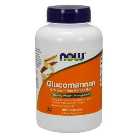 : Glucomannan, 180 caps (2 pack), Now Foods: Glucomannan By NOW Foods