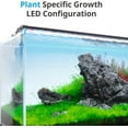 thumbnail image 2 of LED Plus Planted Aquarium Light Full Spectrum LED Fish Tank Light with Timer Controller Color Temperature Adjustable to es Watts, 2 of 6