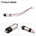 thumbnail image 4 of Bgsha 1pc 6mm Planetary Reduction Motor DC 3V 1200RPM Coreless Gearbox High Transmission For DIY Robot Car, 4 of 10