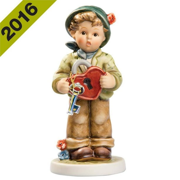 MI Hummel Key To My Heart Swarovski 2016 Figurine -