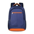 thumbnail image 1 of S SERENABLE Tennis Bag Backpack Duffel for Badminton Racquets Paddles Pickleball Outdoor Dark Blue Orange, 1 of 9