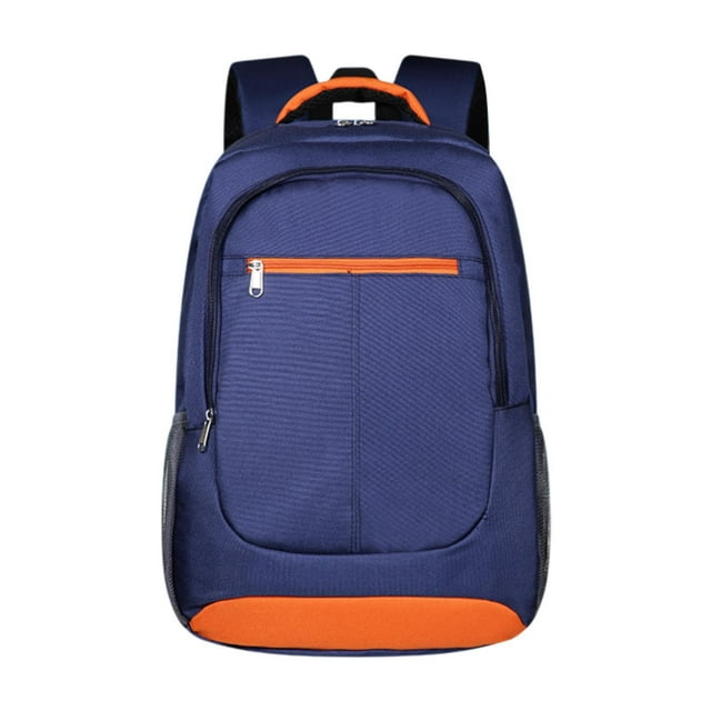 S SERENABLE Tennis Bag Backpack Duffel for Badminton Racquets Paddles Pickleball Outdoor Dark Blue Orange
