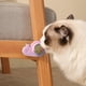 thumbnail image 2 of Bolas de hierba gatera giratorias, juguetes para masticar, juguetes autoadhesivos para gatos que rechinan los dientes. Rosa, 2 of 9