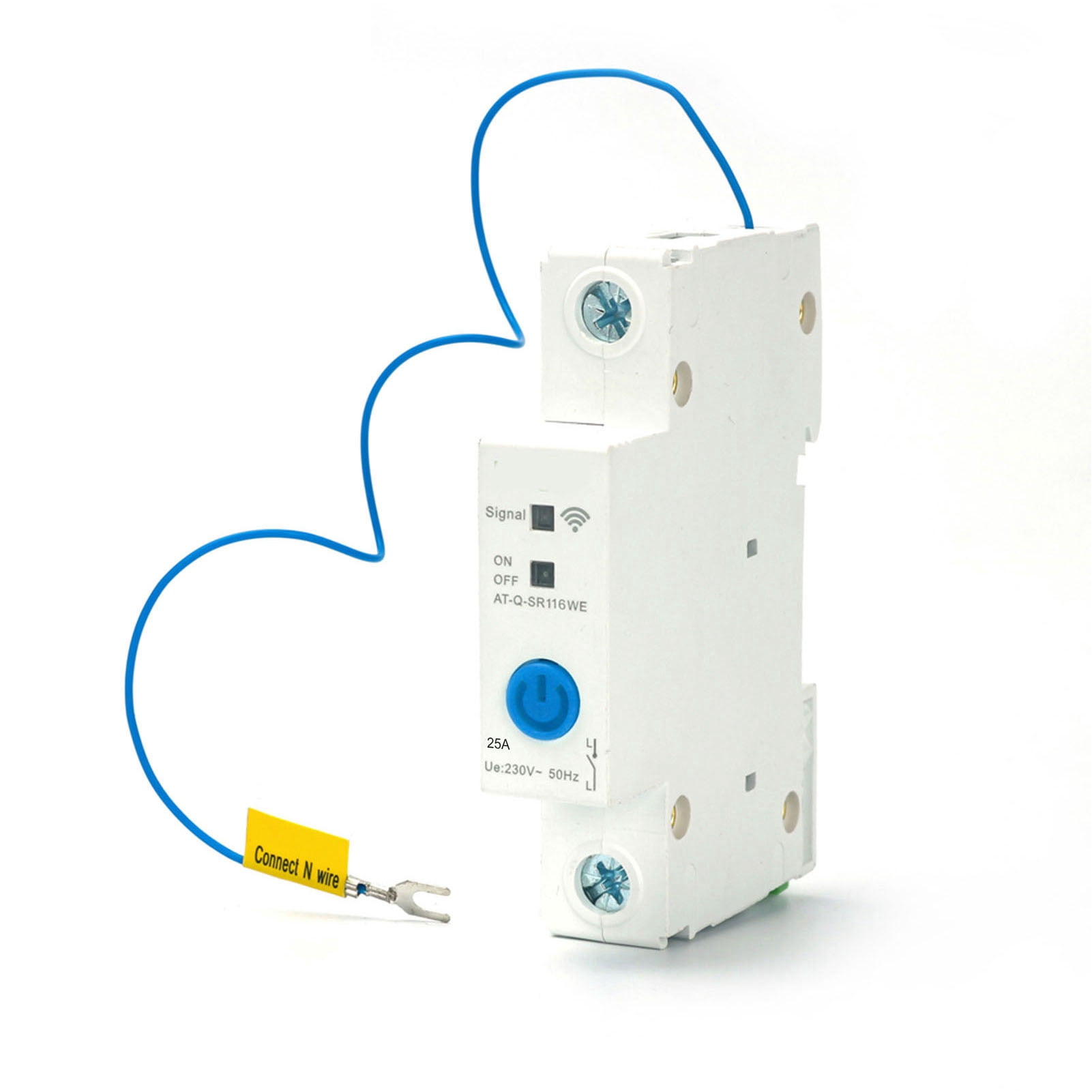 Breaker WIFI Intelligent Circuit Breaker 1P DIN ​Rail Switch Ewelink APP Control Compatible With  And  Assitant Voice Control For Home Automation