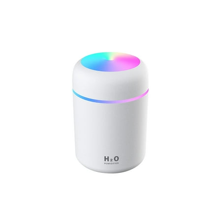 

Portable Mini Humidifier 300ml Cool Mist Humidifier with Night Light