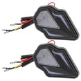 thumbnail image 2 of Shisuyan 1 Paire de Feux de Virage de Moto Feux Indicateurs de Virage LED Feux de Signalisation de Moto, 2 of 8