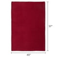 thumbnail image 2 of Sherpa Throw Blanket, Red, 40" x 57", by Holiday Time, 2 of 6
