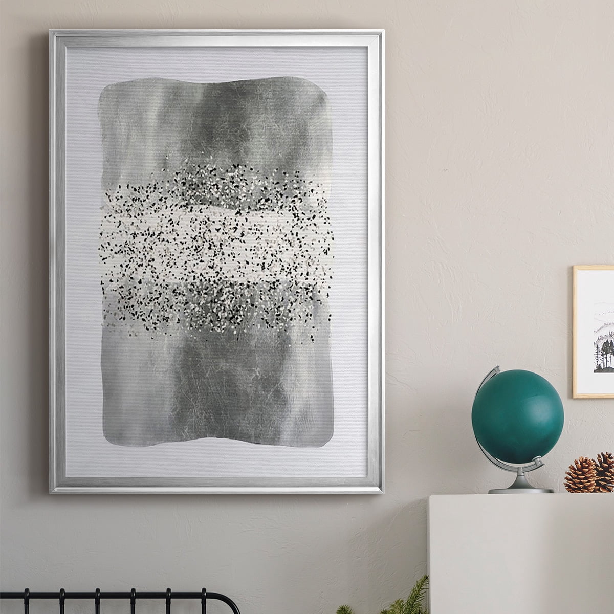 Neoprene II Premium Framed Print, in Gold, Black, or Silver - Ready to Hang