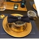 thumbnail image 3 of Juego de 4 servilleteros para cenas, decoración de mesa de comedor, servilletero hecho a mano, color negro brillar Electrónica, 3 of 5
