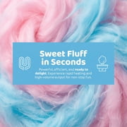 Commercial Cotton Candy Machine - 1000W Electric Cotton Candy Maker with 3500RPM Motor, Stainless Steel Bowl, Perfect for Home, Parties, Carnivals & Events (Blue)