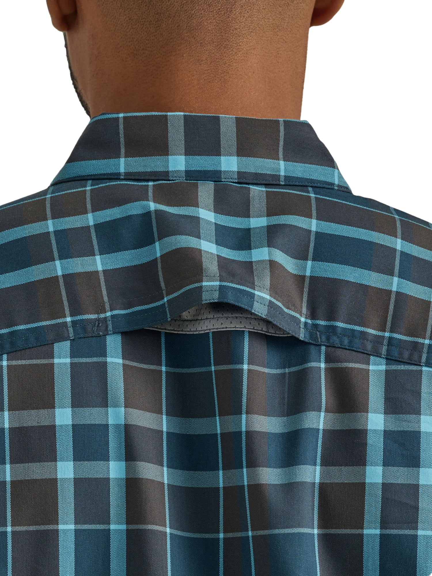 Wrangler® Men's Outdoor Long Sleeve Shirt with UPF 30+ Protection, Sizes S-5XL