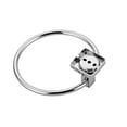 thumbnail image 4 of Stainless Steel Towel Ring Hanger Kitchen Bathroom Hand Towel Holder Wall Mounted Circle Rack, 4 of 8