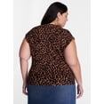 thumbnail image 3 of Terra & Sky Women's Plus Ribbed Sleeveless V Neck Sweater Top, Sizes 0X-5X, 3 of 5
