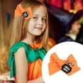 thumbnail image 3 of Halloween Hair Clip Pumpkin Barrettes Stylish Hairpin for Girls Kids Party Headwear Hair Accessories Cute Hair Decorations, 3 of 3
