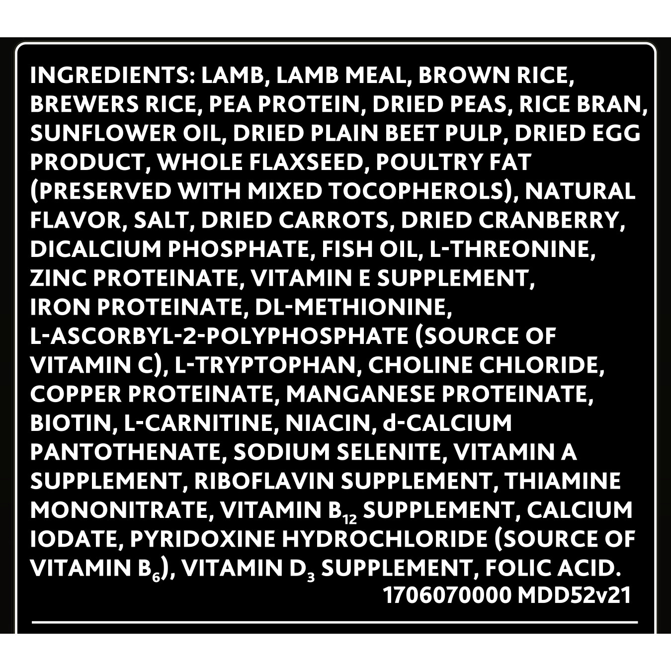 Pure Balance Lamb & Brown Rice Recipe Dry Dog Food, 30 lb - image 2 of 6