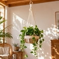 thumbnail image 4 of Net Bag Braiding Tassels Storage Hanging Net Suspended Basket Baskets Hung On Net, 4 of 7