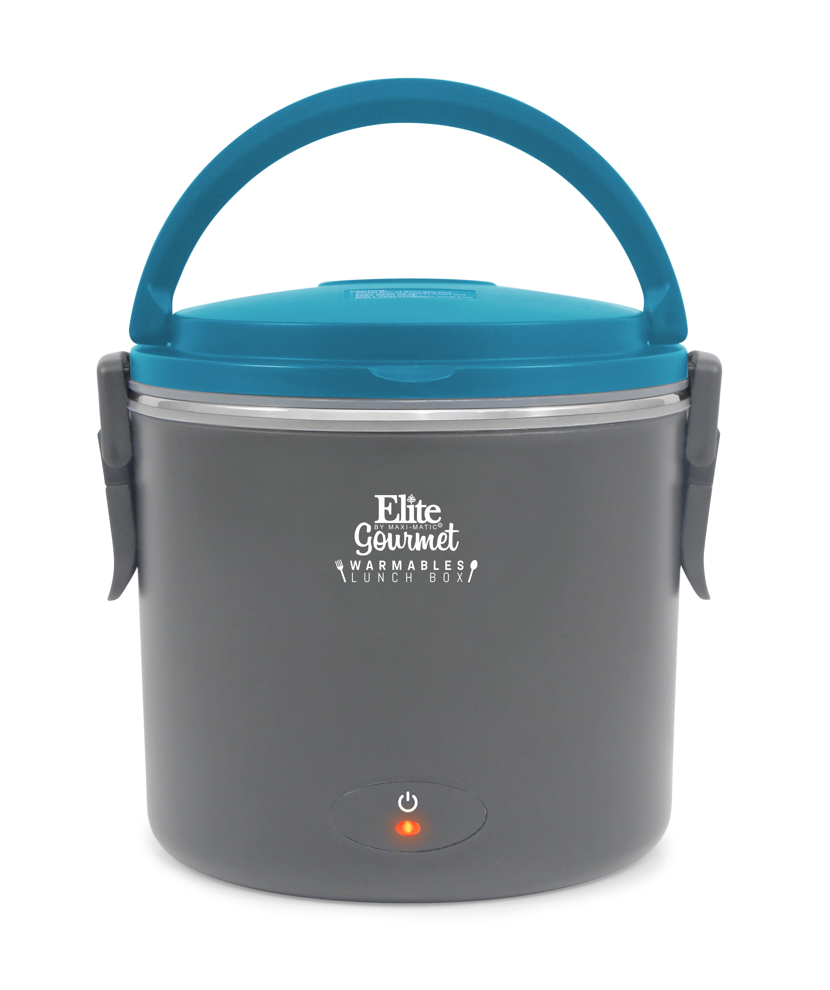 Elite Gourmet 32oz. EFW-6080T Teal Warmables Lunch Box Electric Food ...