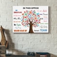 thumbnail image 6 of Positive Wall Art for Office Affirmations Quotes Wall Décor Abstract Tree Pictures Framed Canvas Artwork for Home Office Bedroom Bookroom Decoration Aesthetic Room Inspirational Gifts 12"x16", 6 of 6