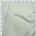 thumbnail image 4 of oneOone Velours Blanc Tissu Asiatique Rétro Floral Robe Tissu Tissu Imprimé par la Cour 58 Pouces de Large, 4 of 4