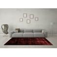 thumbnail image 3 of Ahgly Company Indoor Rectangle Abstract Red Modern Area Rugs, 2' x 3', 3 of 4