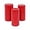 Red, variant on 3PCs Red Metal Pedestal Stand for Party, Red Square Display Stands Pillars for Wedding, Square Tall Pedestal Cake Stands Pillars for Parties, Sculpture Display Column Decoration Cube