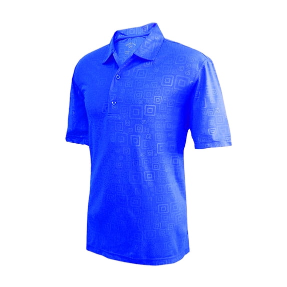 Monterey Club Men's Hallow Emboss Texture Golf Polo Shirt #1217