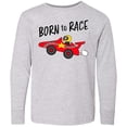 thumbnail image 3 of Inktastic Born to Race Red Race Car Long Sleeve Youth T-Shirt, 3 of 5