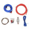 thumbnail image 2 of Car Subwoofer Audio Speakers Replacement Zinc Alloy Power Amplifier Cable Kit, 2 of 7