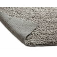 thumbnail image 6 of Chesapeake Microfiber Silver Shag Area Rug (5'x7'), 6 of 6