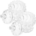 thumbnail image 4 of 2pcs Glass Storage Jar with Lids Candy Jar Food Jar Wedding Candy Containers, 4 of 6