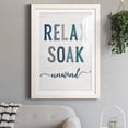 thumbnail image 4 of Relax Soak Unwind - Premium Framed Print - Distressed Barnwood Frame - Ready to Hang, 4 of 8