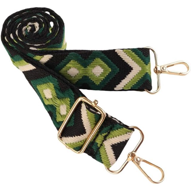 LinYooLi Bandoulière de Remplacement Réglable, Sangles de Bagage, Ceinture Bandoulière en Toile pour Sac à Main, Sangle de Sac à Main pour Femmes (Style A 119)