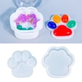 thumbnail image 2 of CIYISON DIY Crafts Jewelry Holder Silicone Mold for Cat Paw Shape Storage Box Crystal Mo, 2 of 6