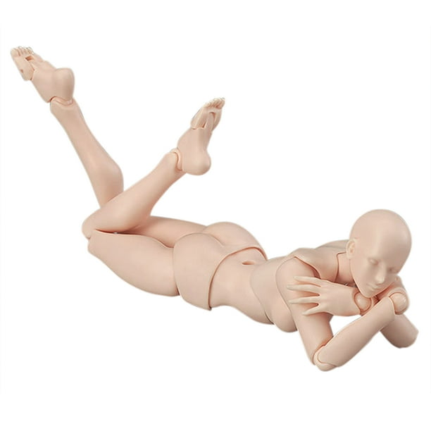 Maniquíes articulados Modelos de cuerpo humano Figuras de acción móviles de PVC Regalos