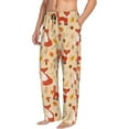 thumbnail image 6 of Naloa Cute Foxes Pajama Pants Men, PJ Bottoms, Sleep & Lounge Pants-Large, 6 of 6