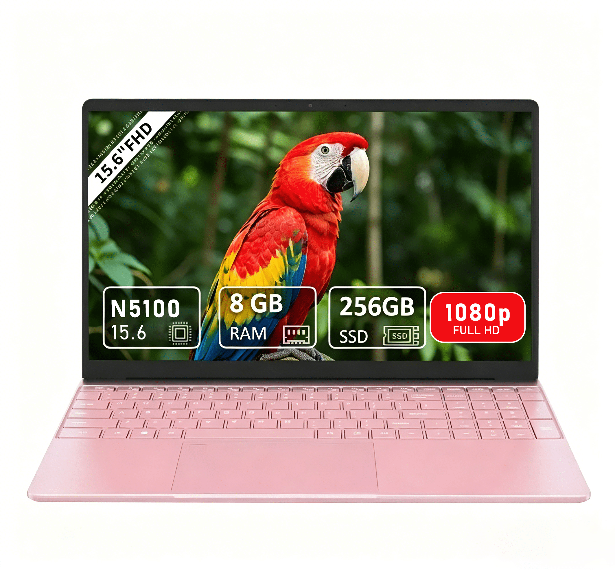 Windows 11 Pro Laptop 15.6inch, 12GB RAM 512GB SSD, 12th Gen Intel
