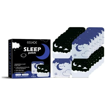 28pcs Sleep Patch Relieve Stress Anxiety Improve Insomnia for Health Brain Relax