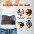 thumbnail image 6 of Heating Back Brace for Lower Back Relax, Heated Back Support Belt, Cordless Heating Pad Operated by 5000mAh Rechargeable Battery, 3 Vibration Modes & 3 Heat Levels, Gifts for Men Women, 6 of 13